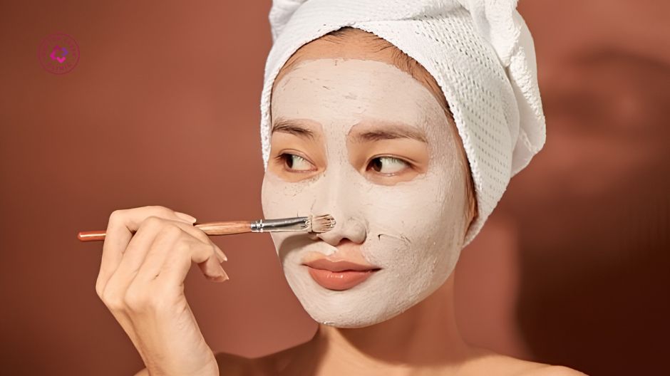 đắp mặt nạ đất sét trị mụn đầu đen