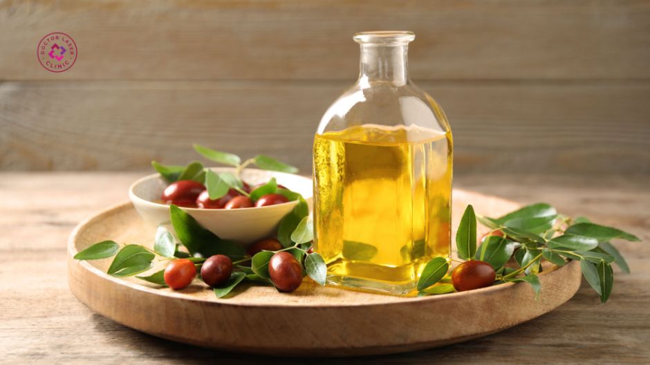 dầu jojoba hỗ trợ dưỡng ẩm da mụn đầu đen