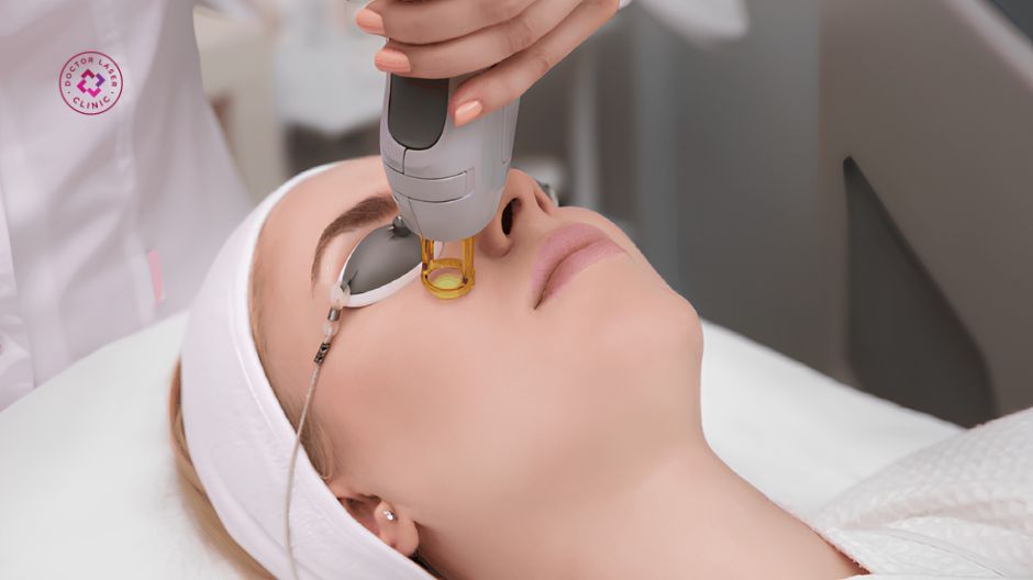 laser điều trị quầng thâm mắt