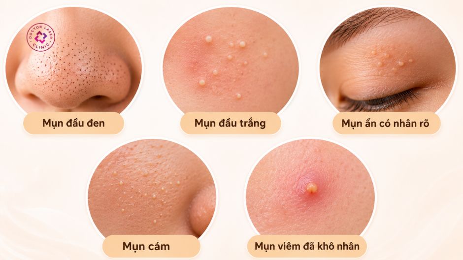 loại mụn được lấy nhân