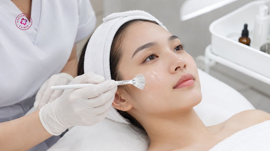 peel da trị mụn đầu đen tuổi dậy thì