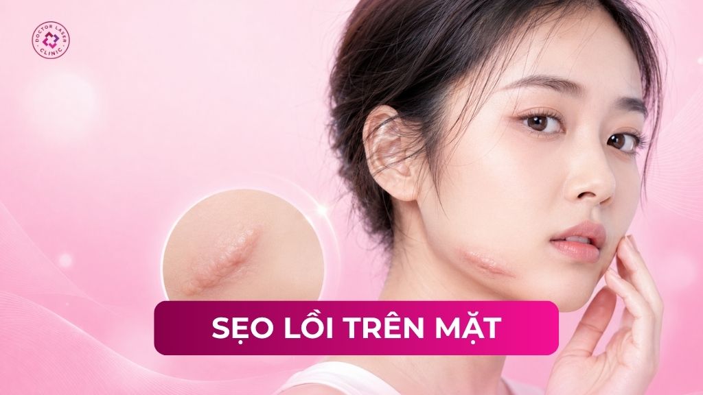 Sẹo lồi trên mặt: Nguyên nhân và cách điều trị chuẩn y khoa
