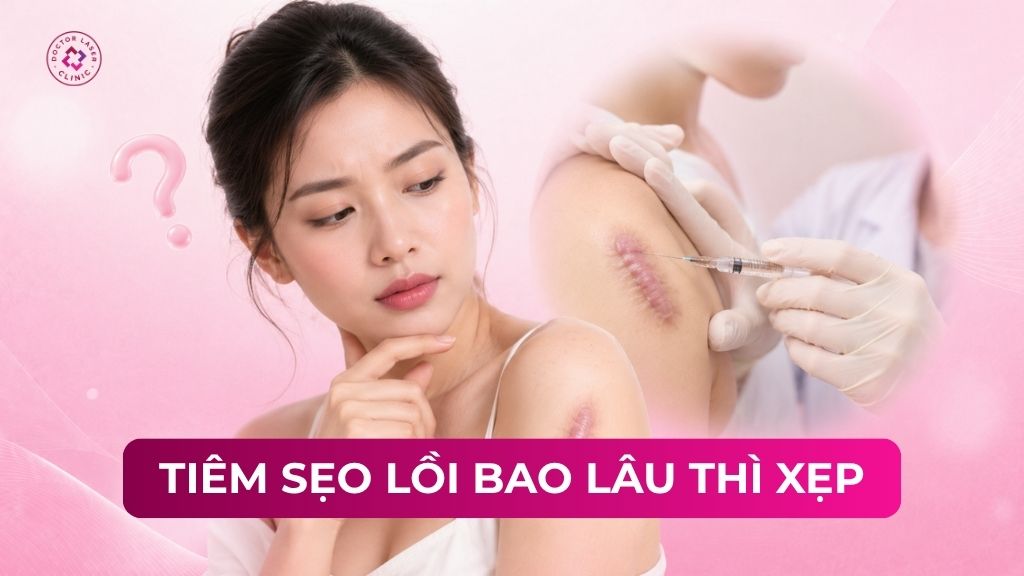 Tiêm sẹo lồi bao lâu thì xẹp? Các yếu tố ảnh hưởng đến hiệu quả