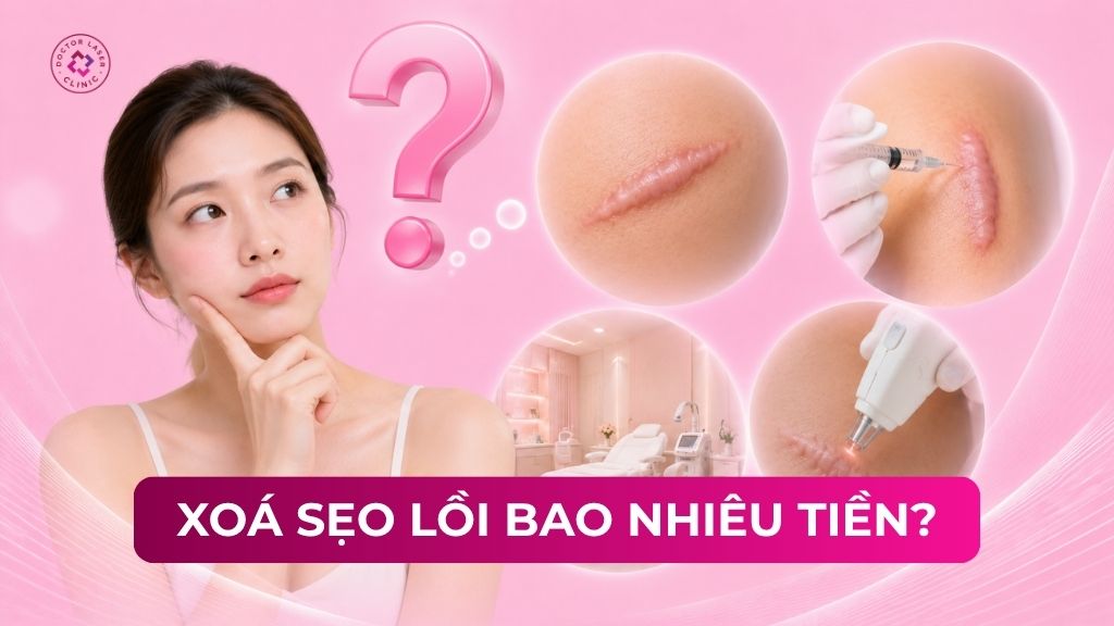 Xóa sẹo lồi bao nhiêu tiền? Bảng giá theo phương pháp