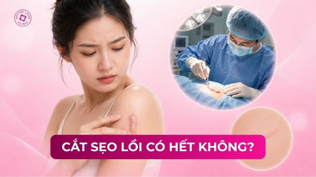 Cắt sẹo lồi có hết không? Các phương pháp phẫu thuật hiện nay