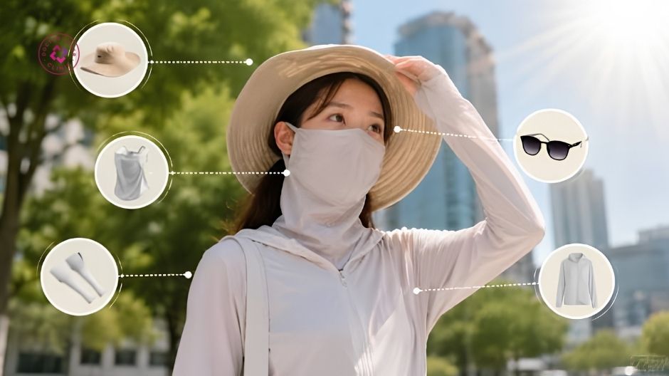 che chắn da ngừa thâm mụn khi ra ngoài