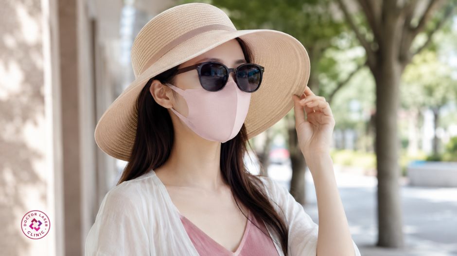 che chắn khi ra đường