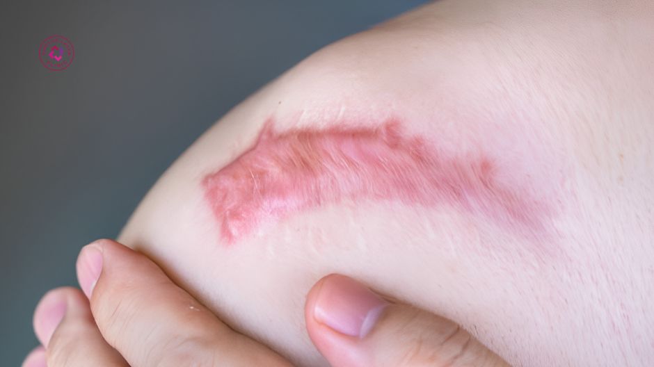 dấu hiệu nhận biết sẹo lồi đỏ