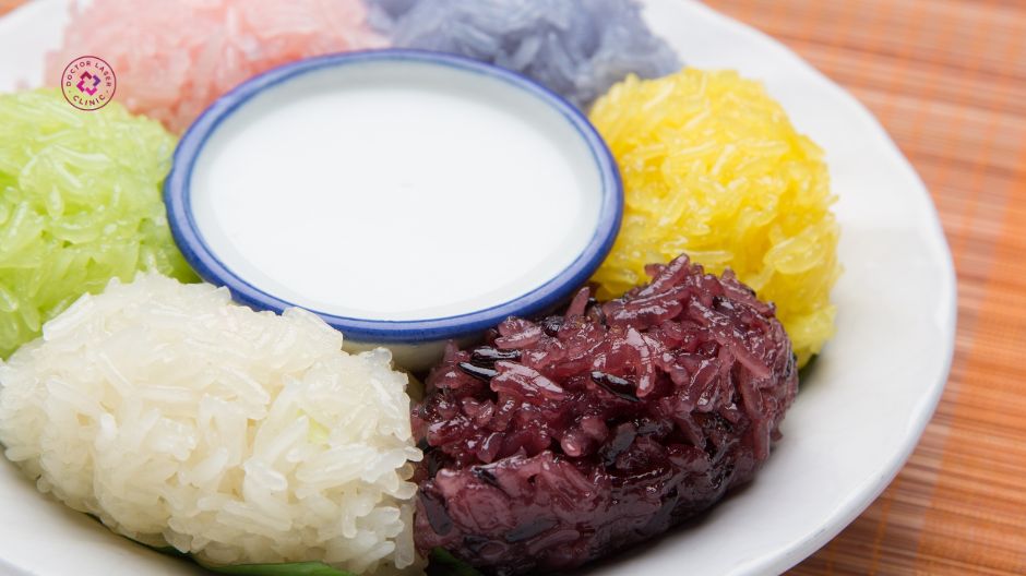 đồ nếp sau khi khử thâm môi