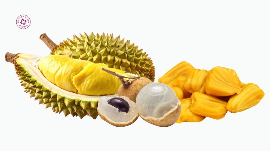 hoa quả tính nóng sau khi khử thâm môi
