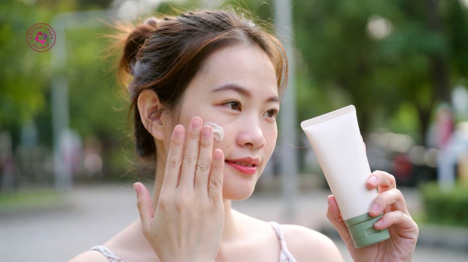kem chống nắng phổ rộng cho da thâm mụn