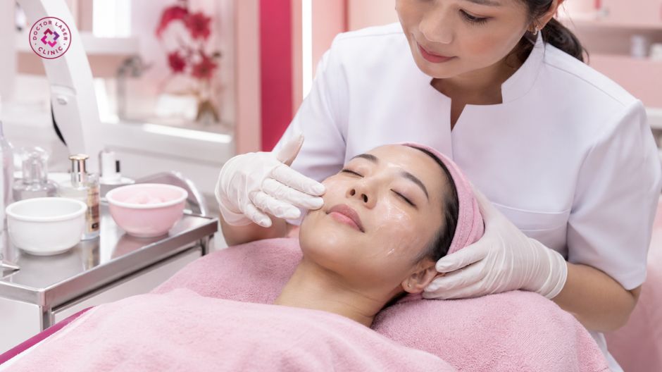 làm dịu phục hồi da sau điều trị