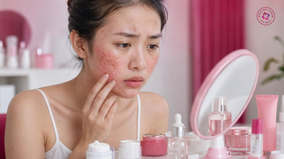 lạm dụng mỹ phẩm