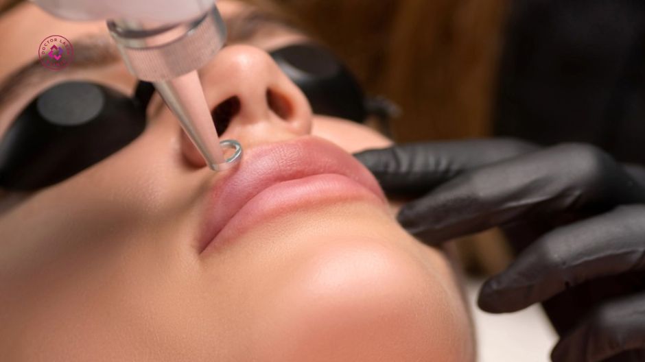 laser điều trị thâm mép môi