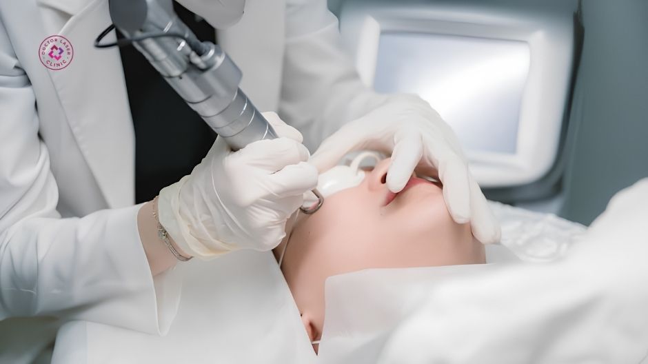 liệu pháp ánh sáng và Laser trị mụn nội tiết
