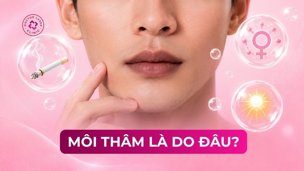 Môi thâm là do đâu? Nguyên nhân và các phương pháp điều trị