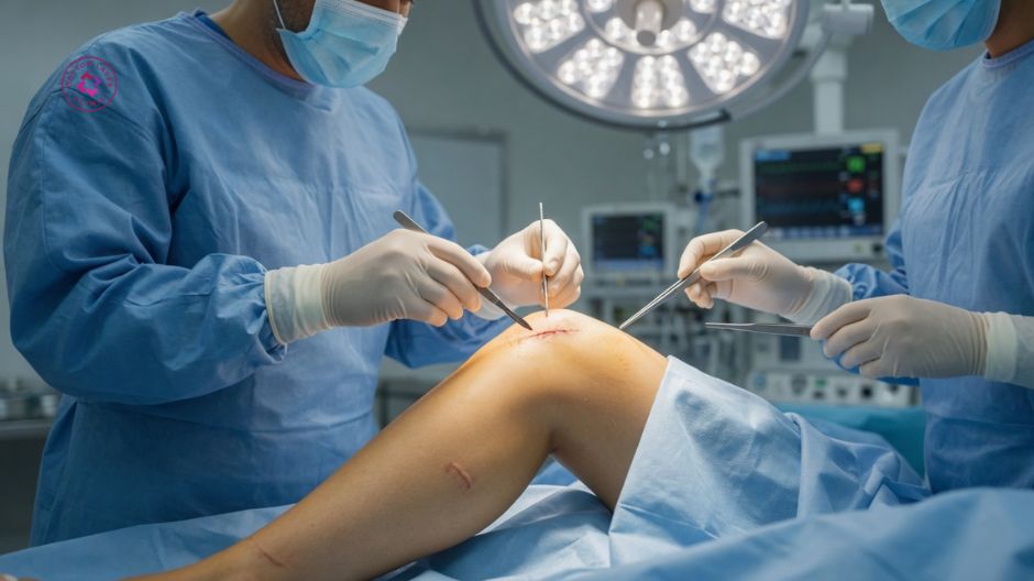phẫu thuật cắt sẹo lồi ở đầu gối