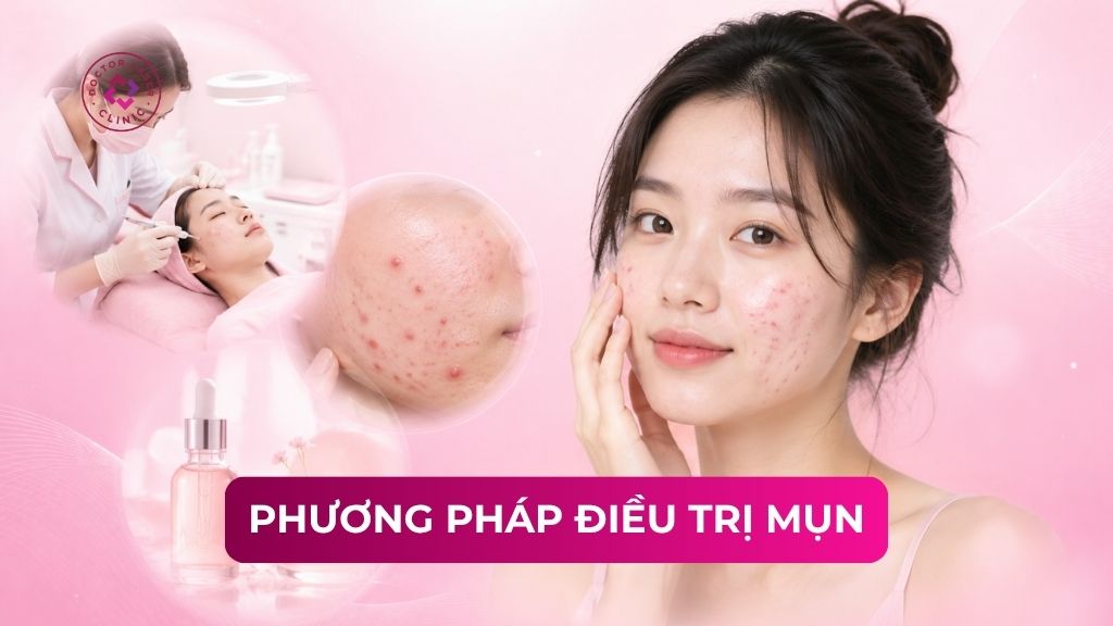 6 phương pháp điều trị mụn hiệu quả hiện nay theo chỉ định bác sĩ