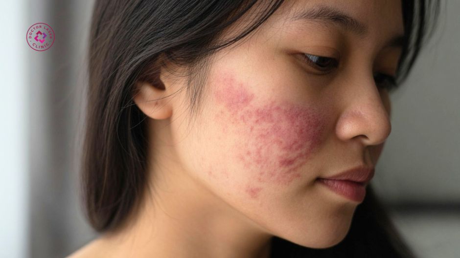 thâm đỏ sau mụn là gì