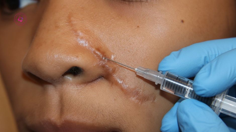 tiêm corticosteroid điều trị sẹo lồi ở mũi