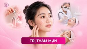trị thâm mụn