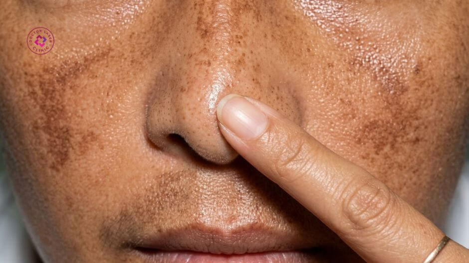 ai dễ bị nám ở mũi