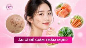 ăn gì để giảm thâm mụn