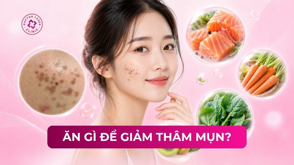 ăn gì để giảm thâm mụn