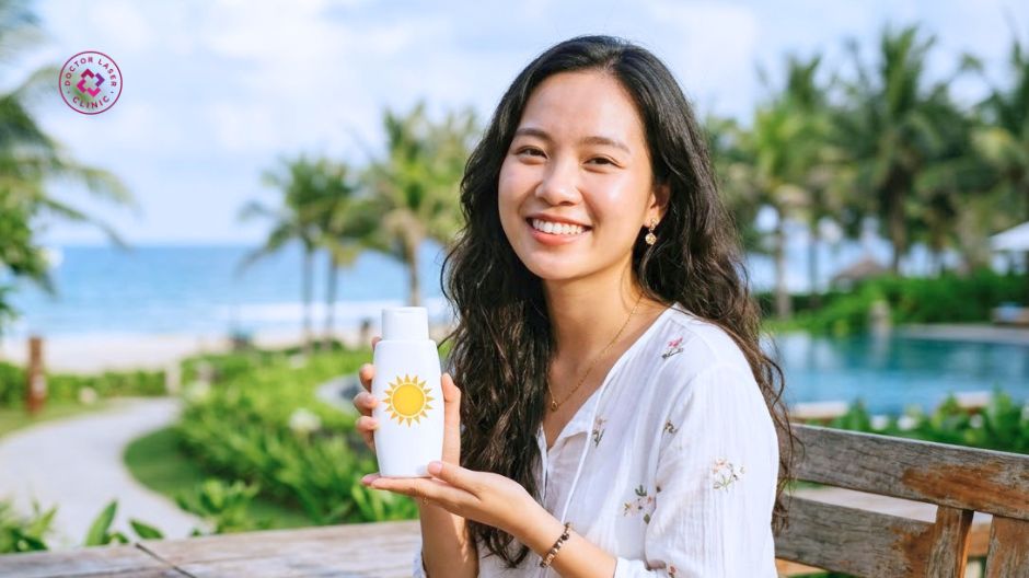 bảo vệ da khỏi ánh nắng phòng ngừa thâm mụn tụ máu