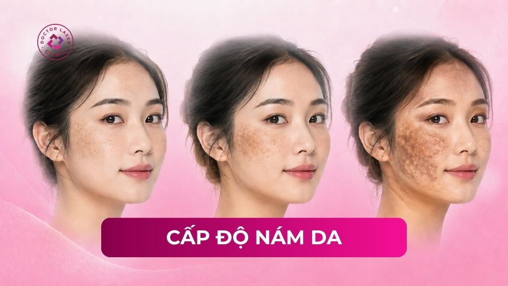 cấp độ nám da