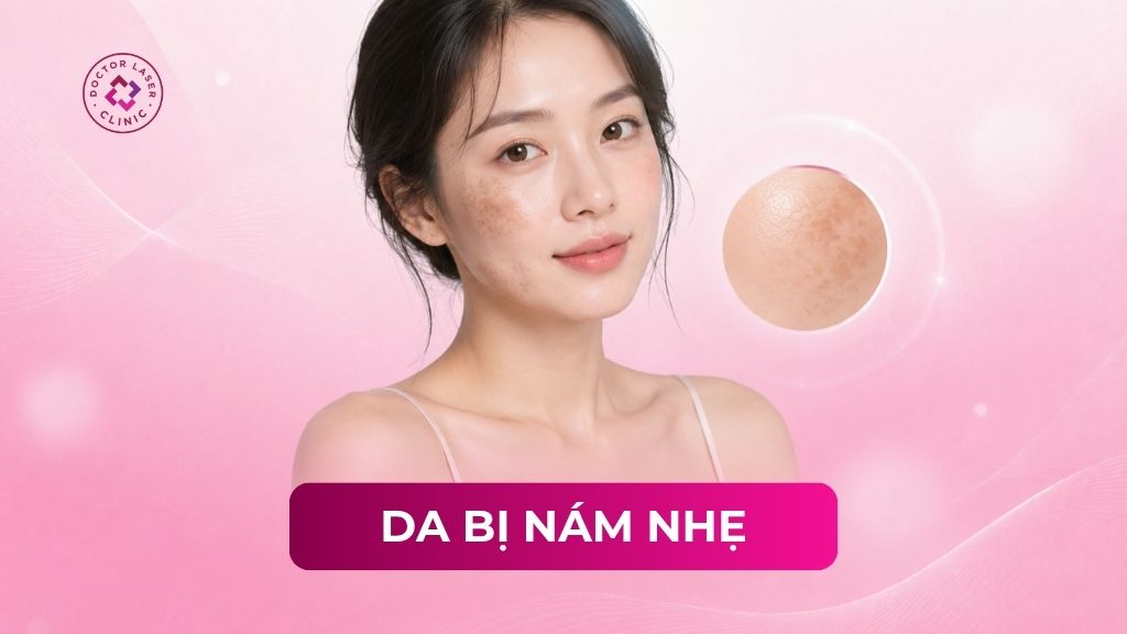 Da bị nám nhẹ là do đâu? Dấu hiệu nhận biết và cách điều trị