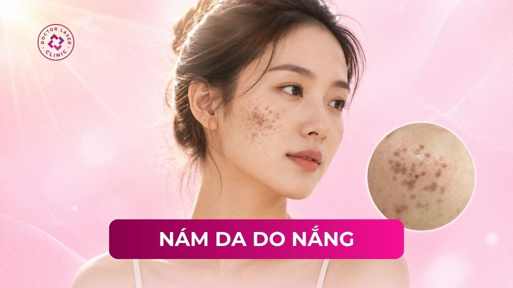 Dấu hiệu nám da do nắng và cách điều trị theo bác sĩ da liễu