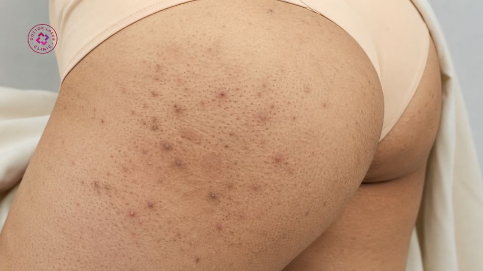 dấu hiệu nhận biết mông bị thâm mụn