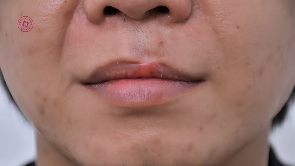 dấu hiệu nhận biết sẹo lồi ở môi