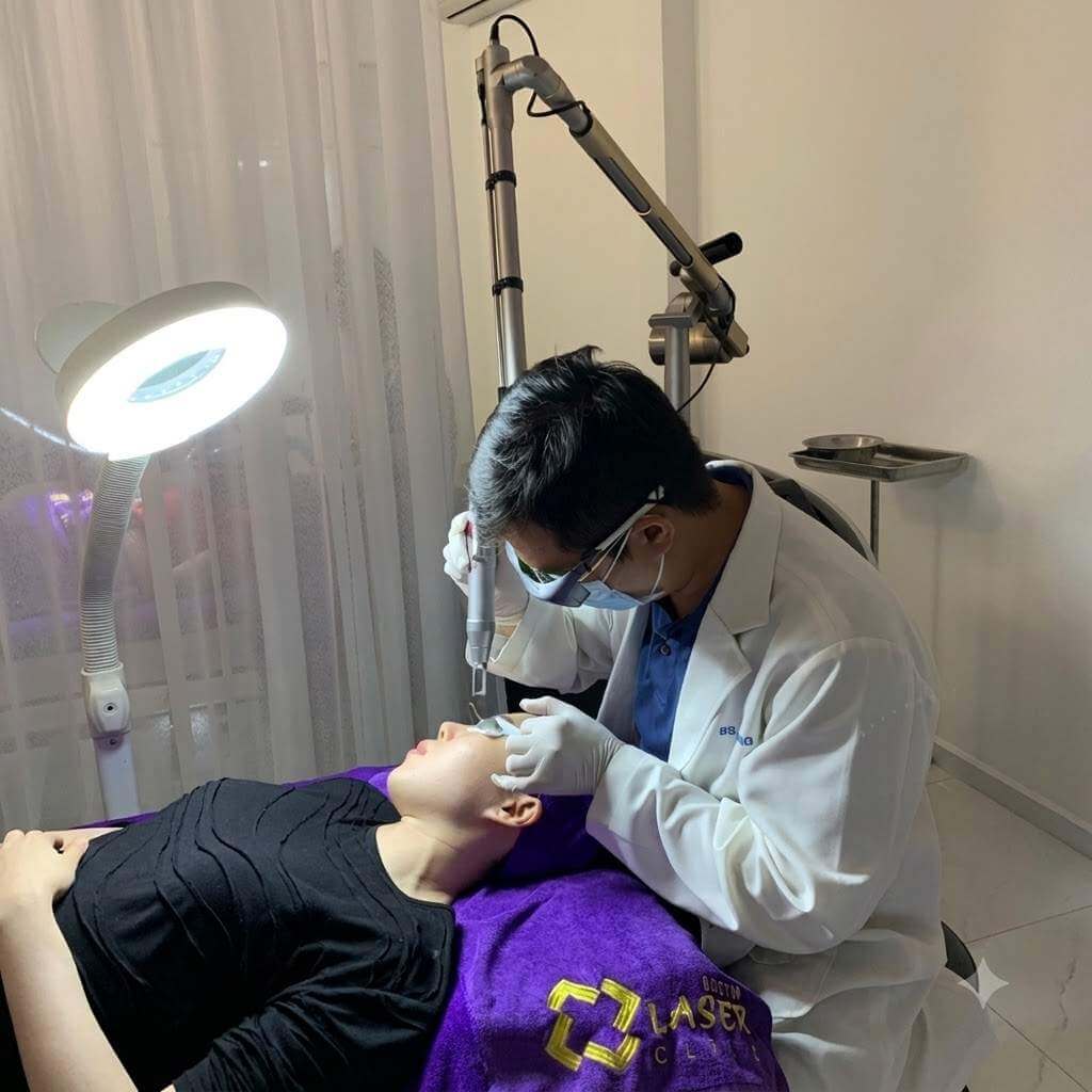 điều trị mụn thịt công nghệ laser co2