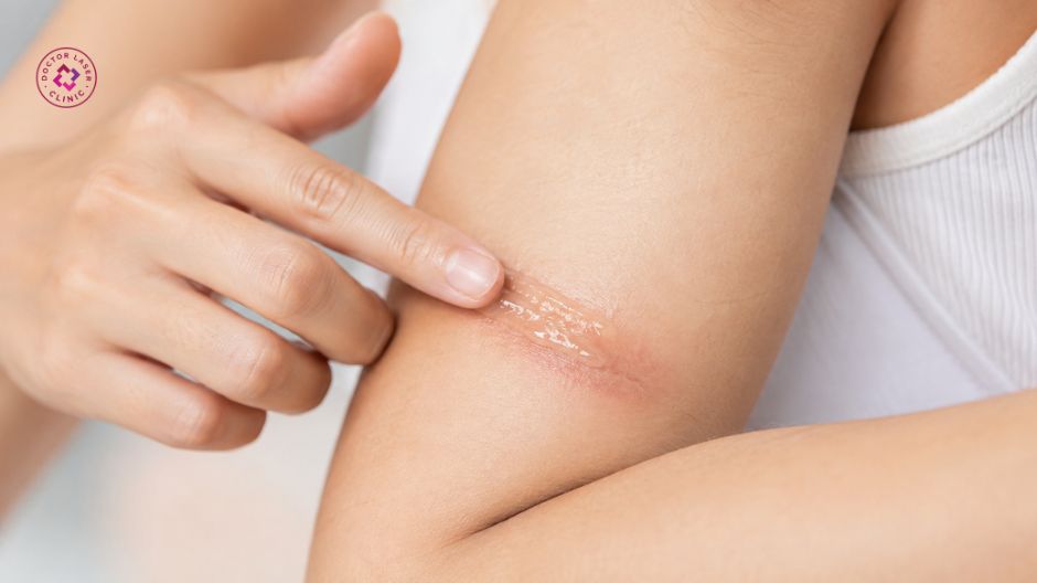 duy trì độ ẩm cho vùng da mới lành sau bỏng
