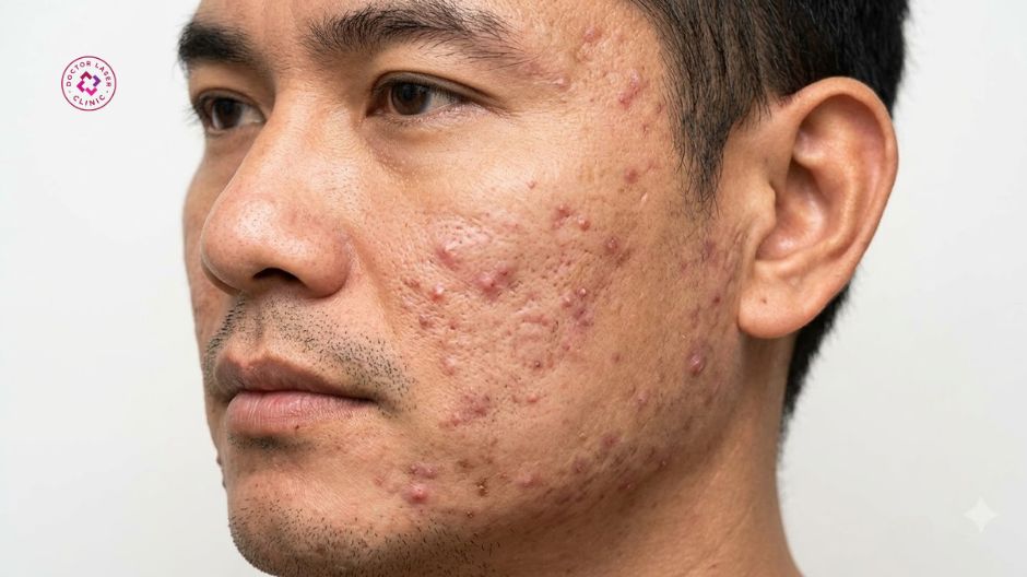 loại vết thâm và tình trạng da ban đầu ảnh hưởng chi phí trị thâm mụn
