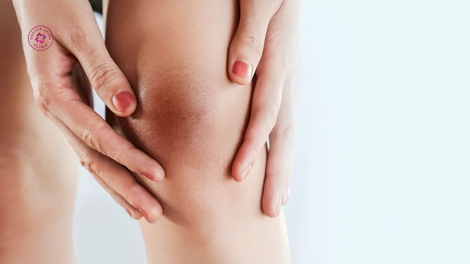 ma sát và áp lực gây thâm đầu gối