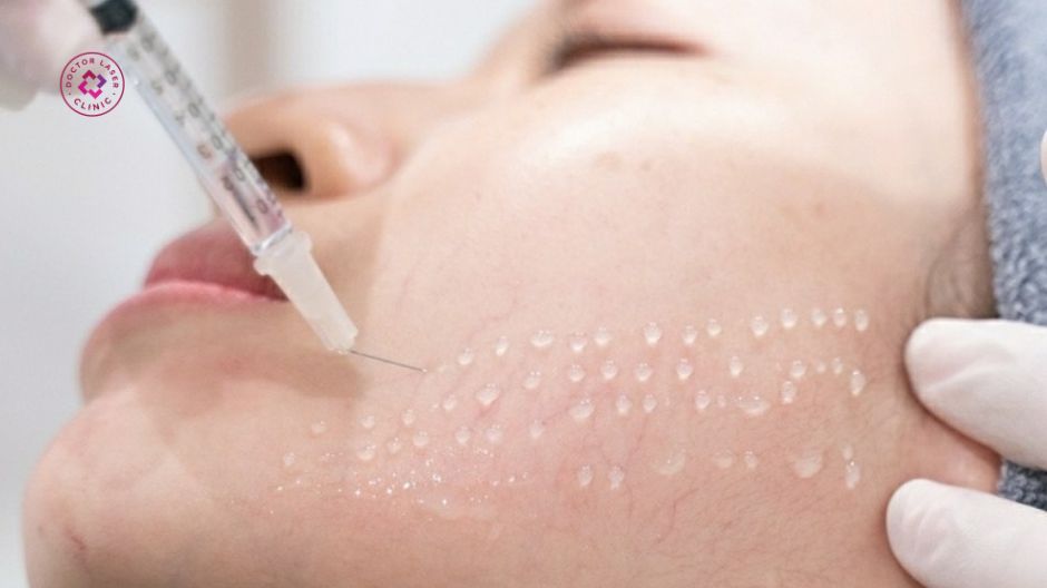 mesotherapy trị thâm mụn nặng