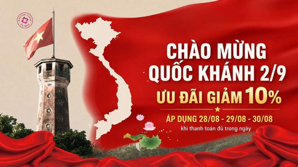 mừng quốc khánh 02-09-2026 tại doctor laser