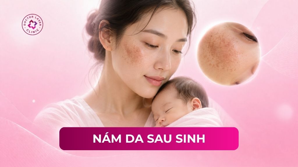 Nám da sau sinh là gì? Nguyên nhân và các phương pháp điều trị