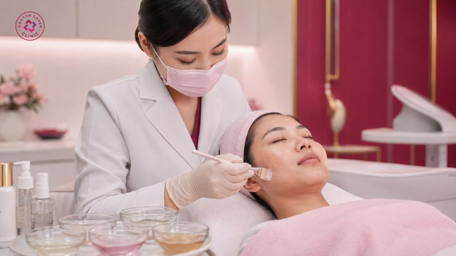 peel da hỗ trợ làm mờ