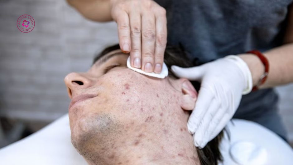 quy trình điều trị thâm mụn tụ máu chuẩn y khoa