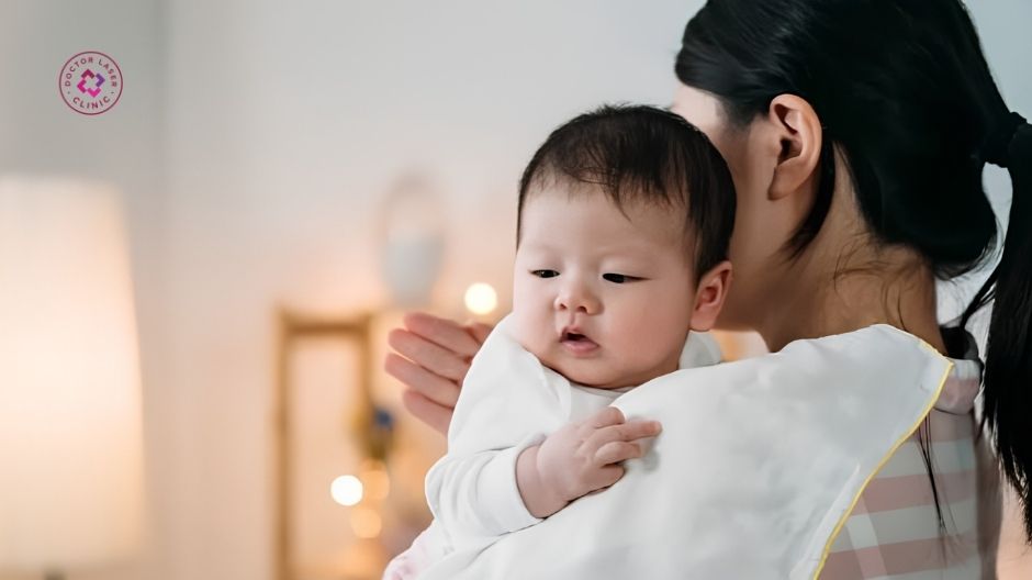 sau sinh bao lâu thì được bắn laser trị nám trở lại