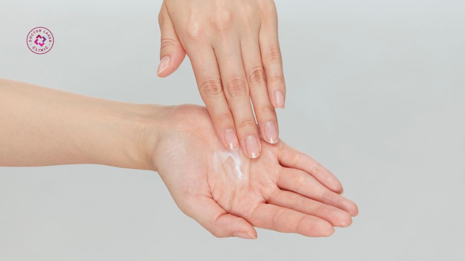 sử dụng thuốc bôi đặc trị điều trị nám ở mũi