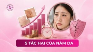 tác hại của nám da