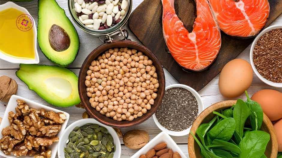 thực phẩm giàu omega 3 sau laser trị nám