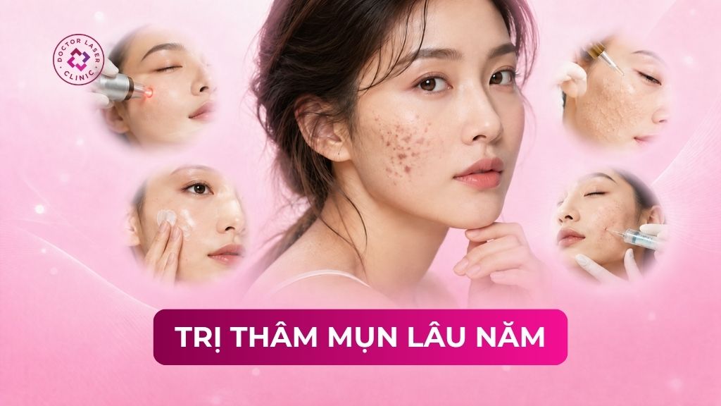 Cách điều trị thâm mụn lâu năm chuẩn y khoa theo bác sĩ da liễu
