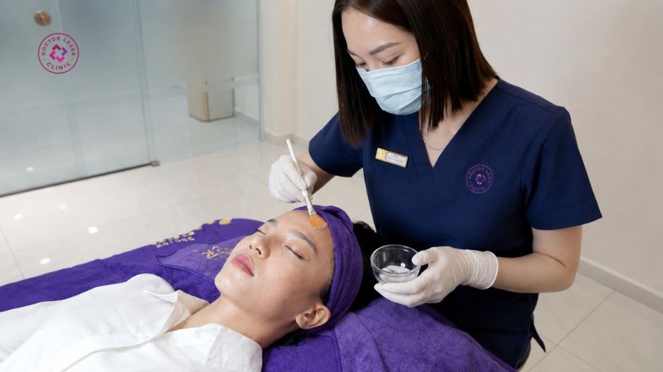 chăm sóc sau bắn laser trị nám