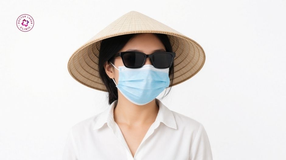 chống nắng có màu hỗ trợ nám cánh bướm